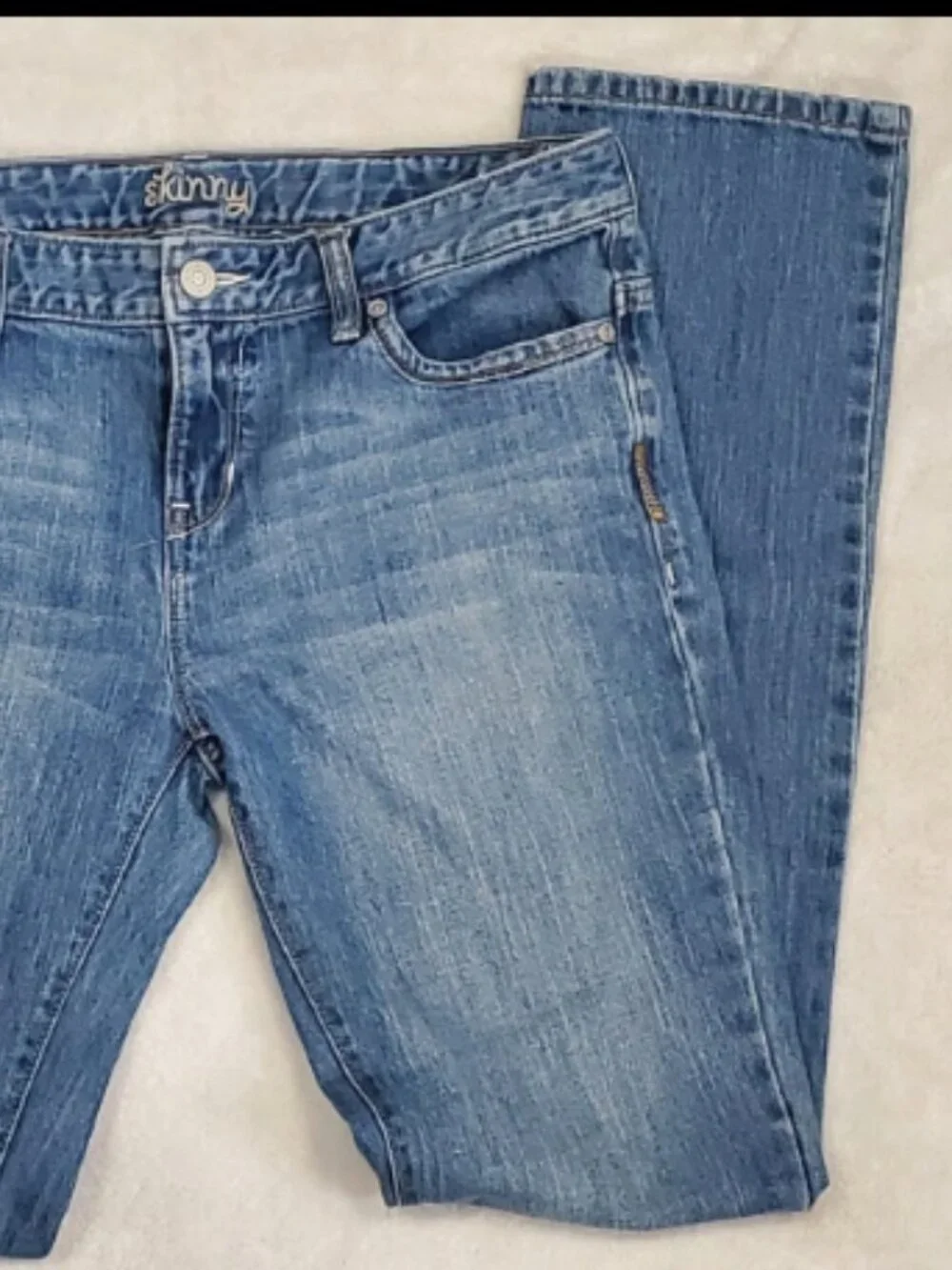 Old Navy Skinny Jeans High Waisted Girls Plus size 14 EUC